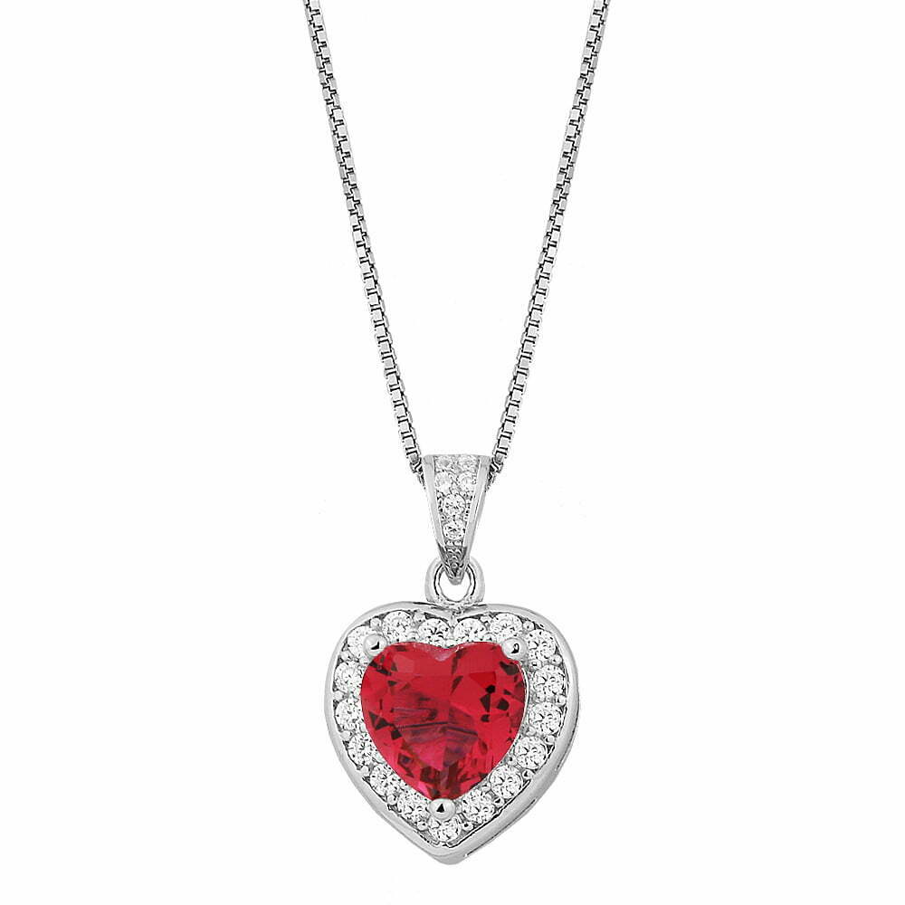 Share more than 143 gold heart necklace with ruby super hot ...