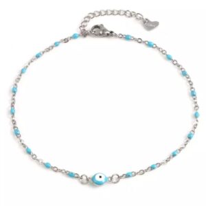 Bracelet for the foot Turquoise peeple